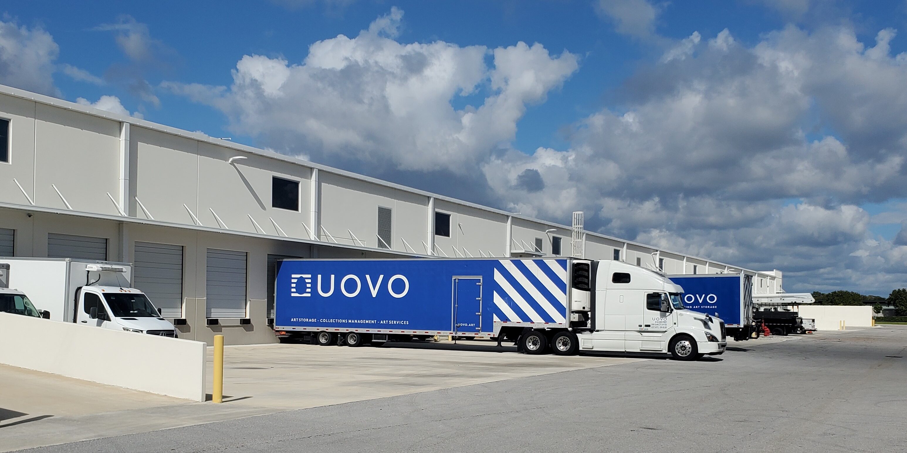 UOVO Shipping Trucks at UOVO Colorado Facility