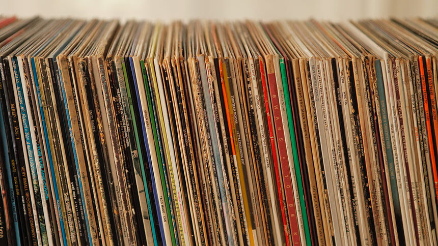 Record Collection Stack in UOVO Storage