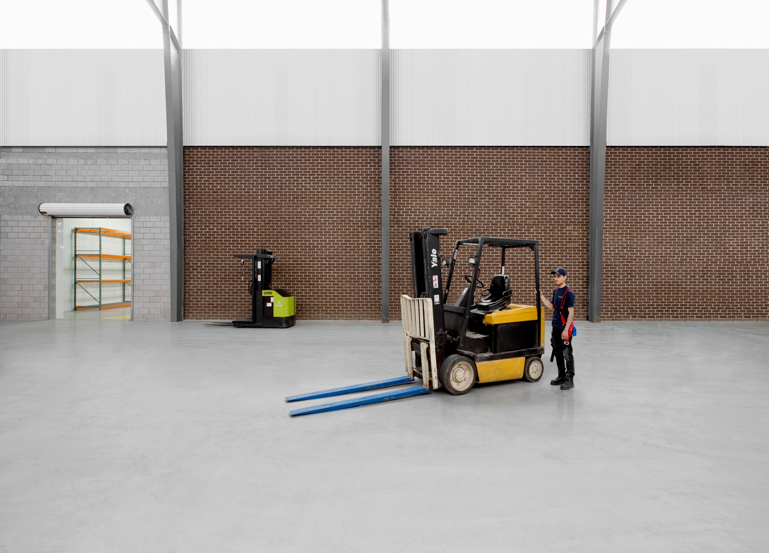 UOVO Butler Building with Moving Equipment