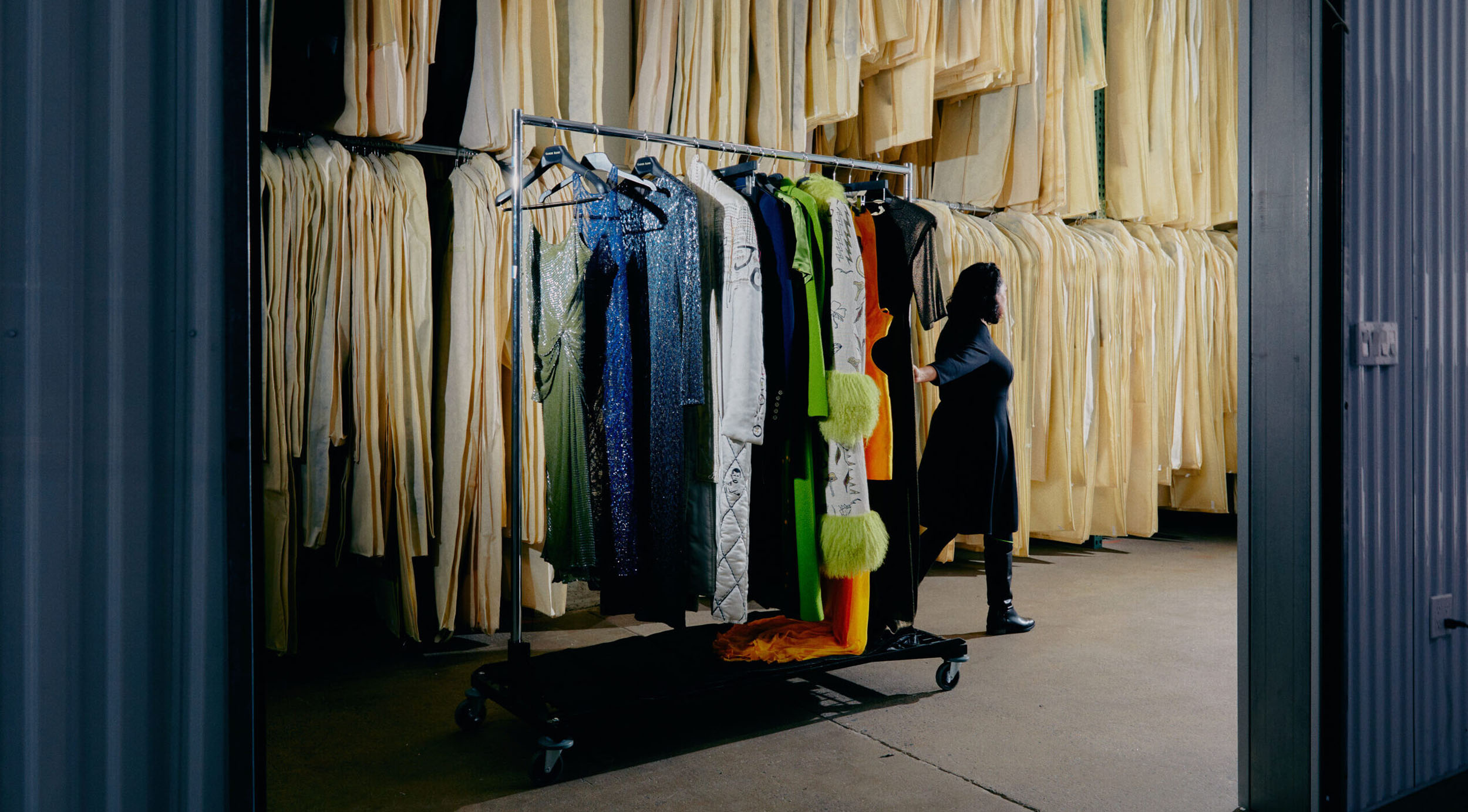 Fashion in Storage in UOVO facility