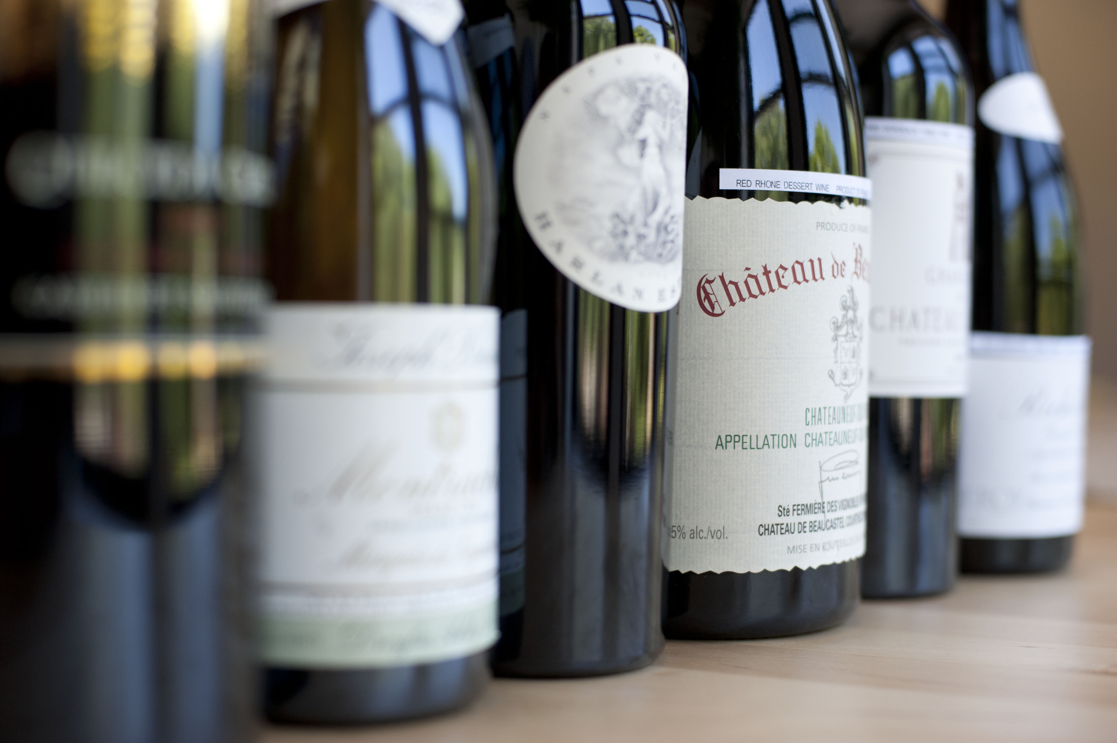 Wine Bottles in UOVO Storage