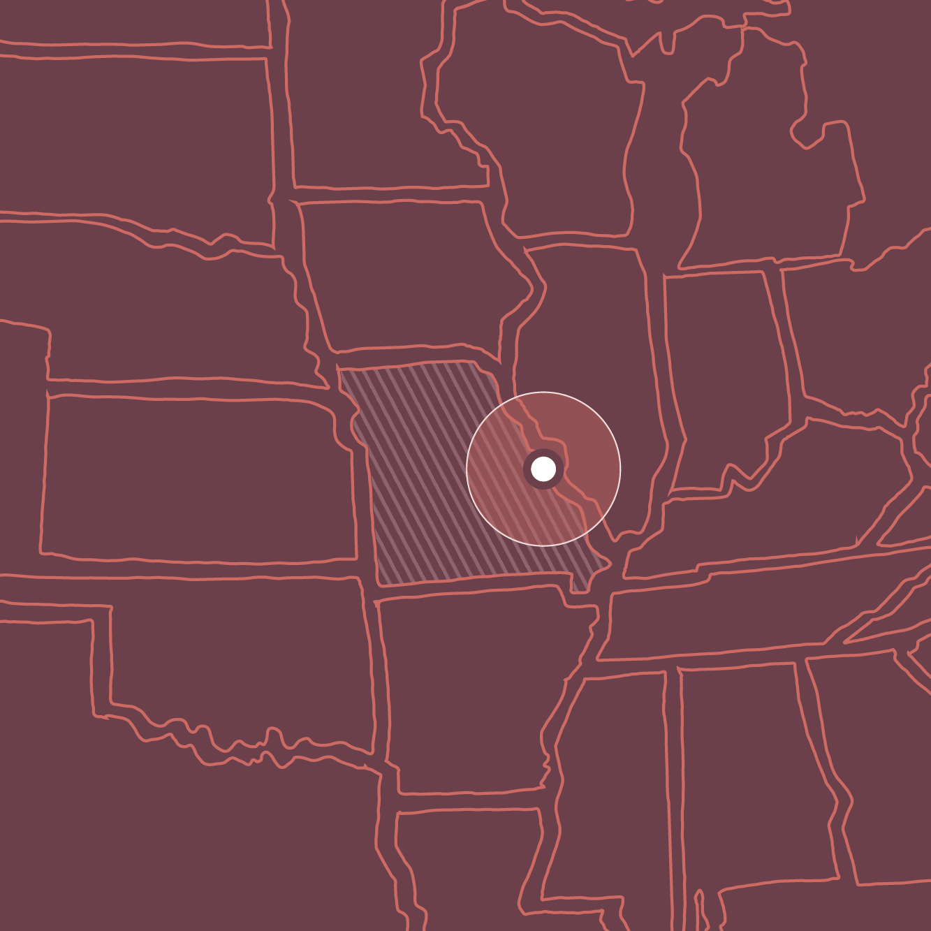 UOVO Wine St. Louis Location on a Map