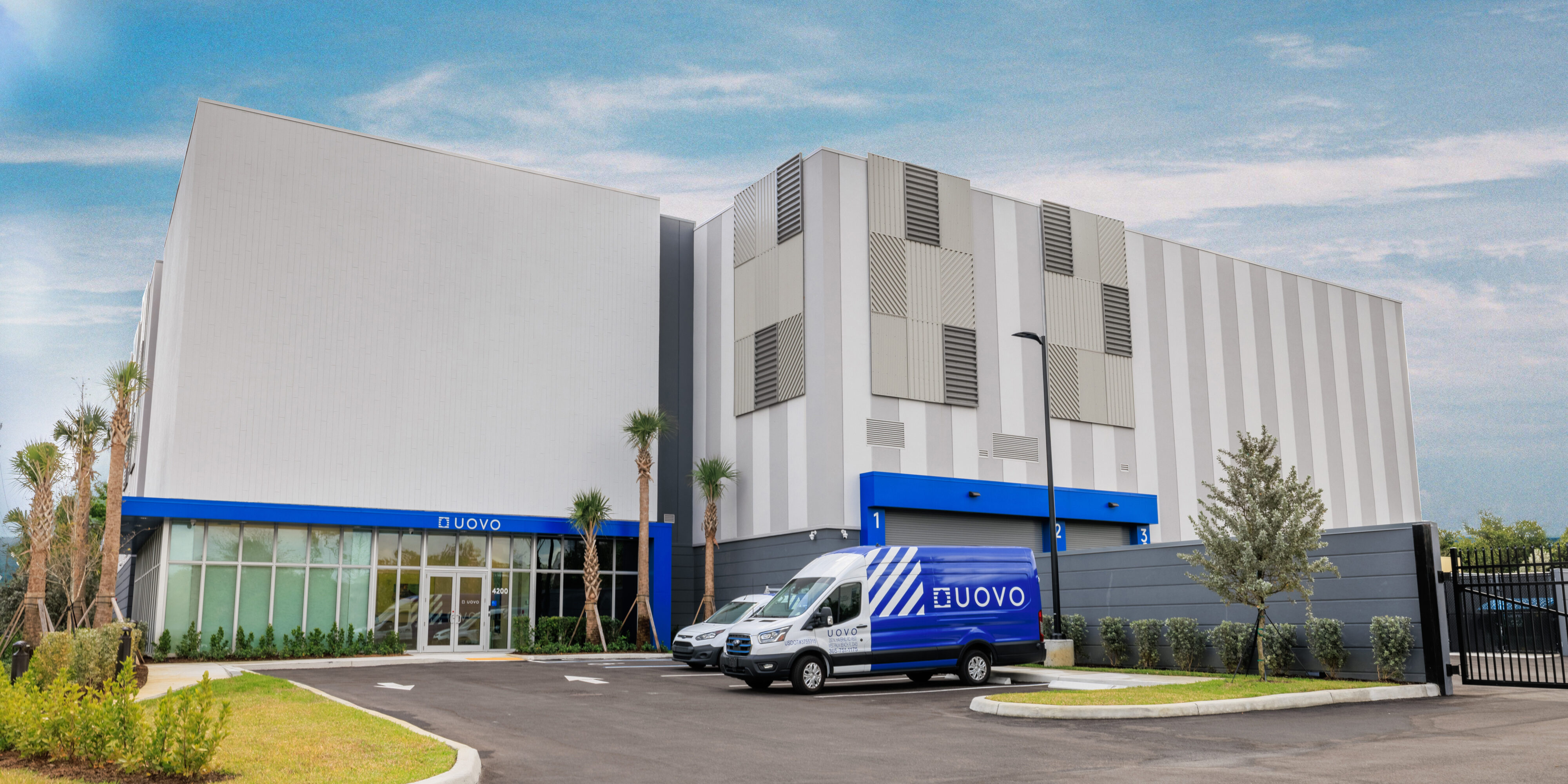 UOVO Florida Warehouse with UOVO Truck