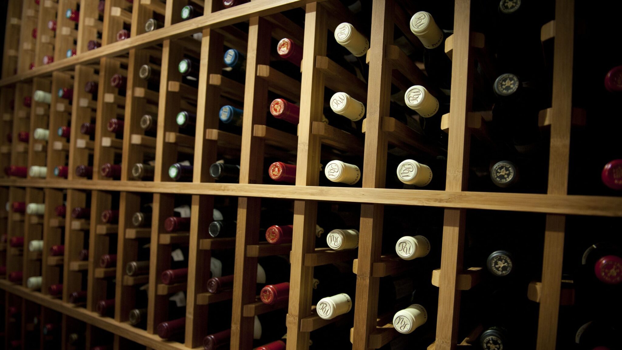 Home cellar that is protected by UOVO Wine’s Loss Protection program.