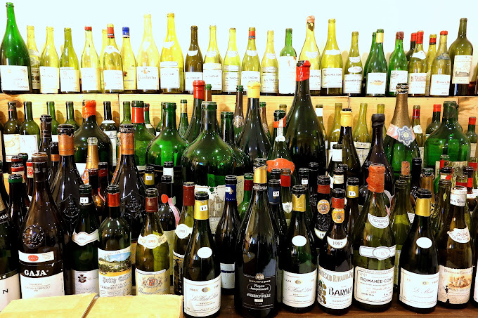 Array of Wine Bottles from UOVO Wine Los Angeles