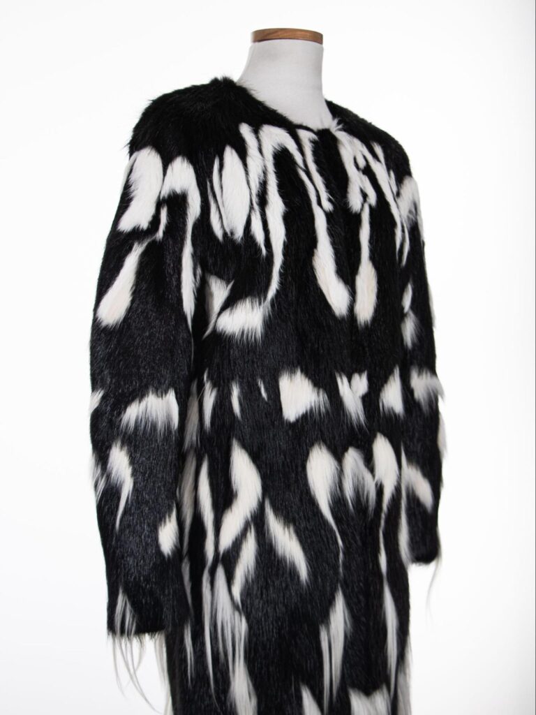 Vintage Roberto Cavalli coat owned by Iris Apfel