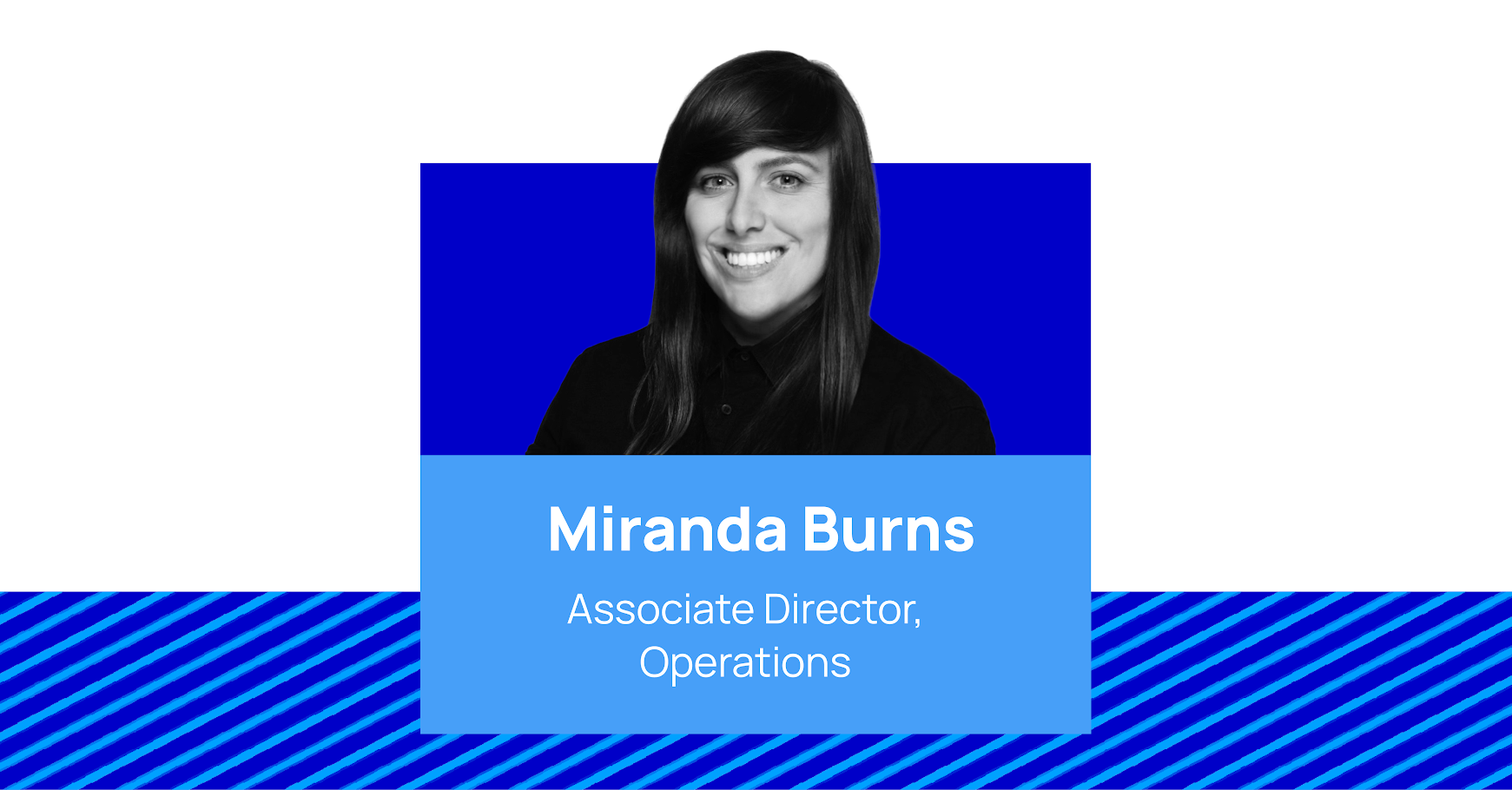 Miranda Burns, UOVO's Associate Director of Operations