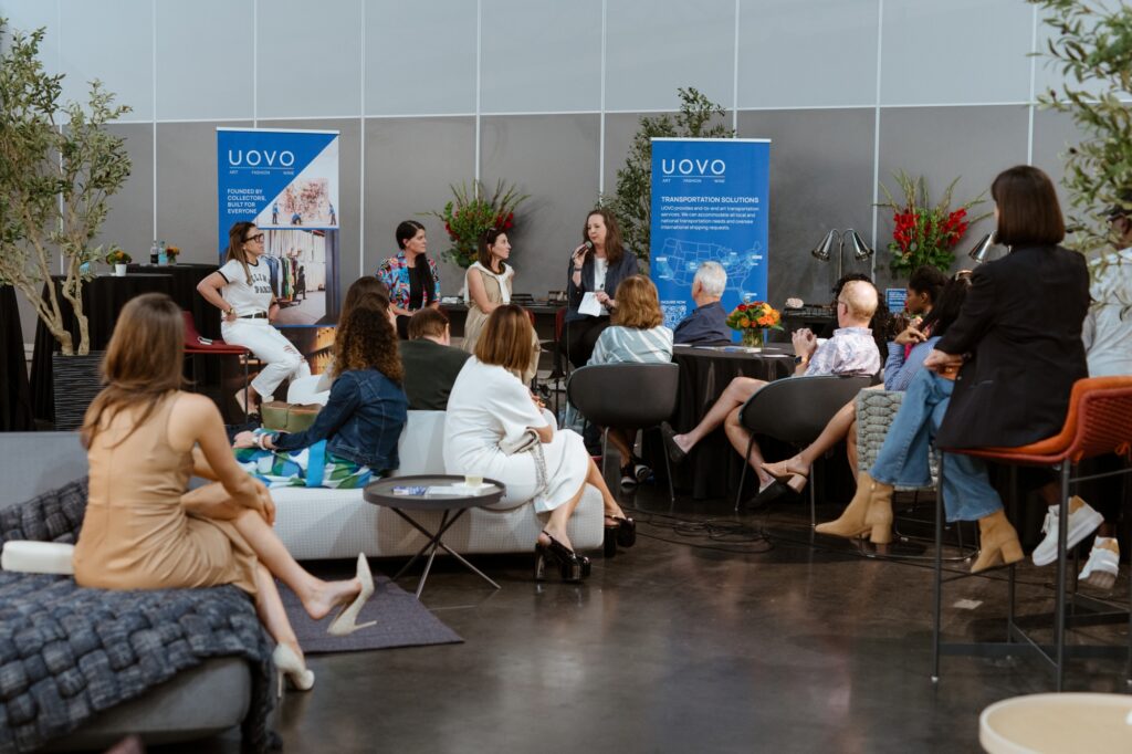 UOVO's Panel Discussion at the 2025 Untitled Art Fair.