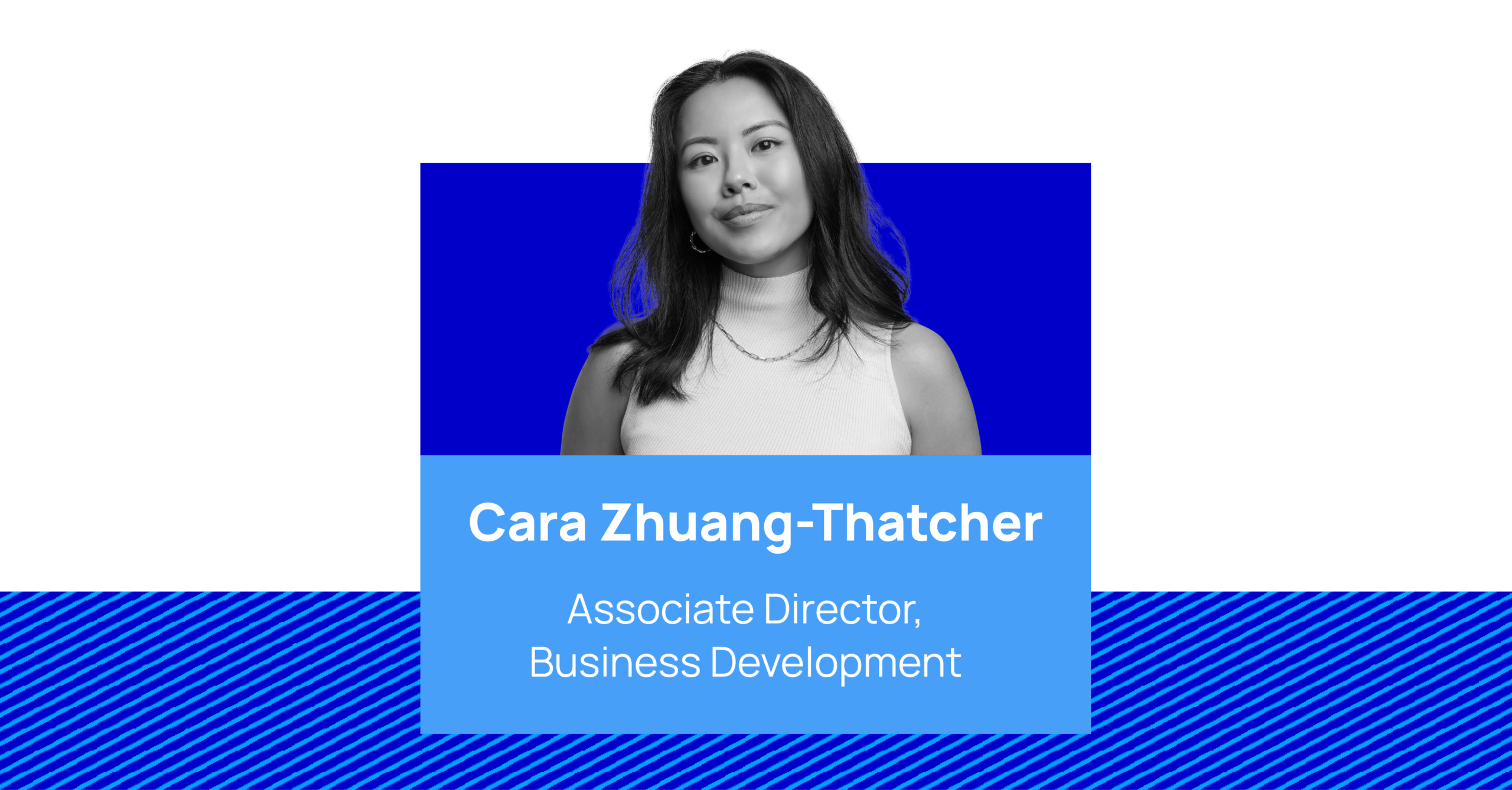 Cara Zhuang-Thatcher, Associate Director, Business Development at UOVO