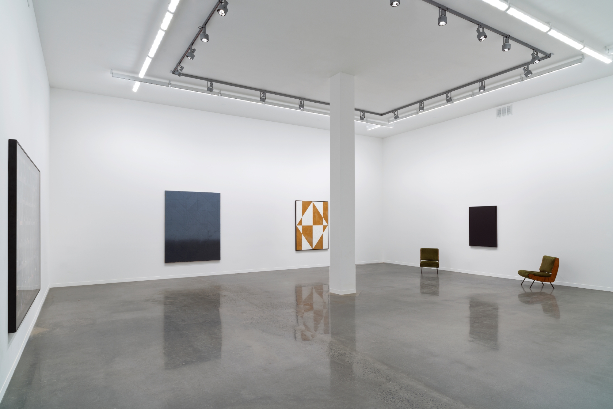 Items on display in a viewing gallery at UOVO's Long Island City facility.